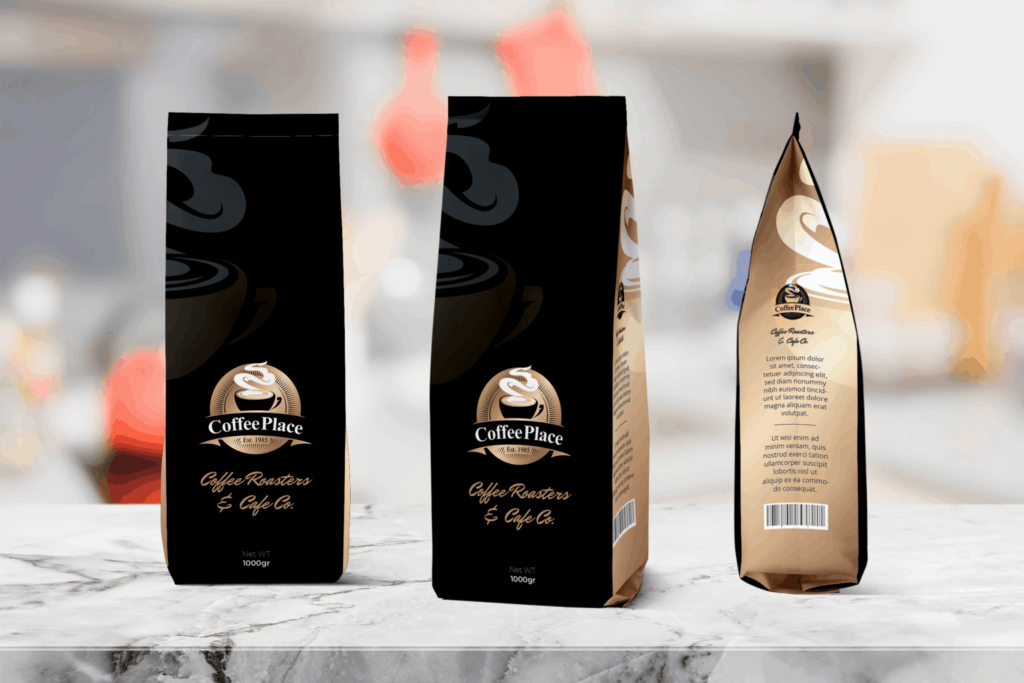 Packaging Template – Black Coffee