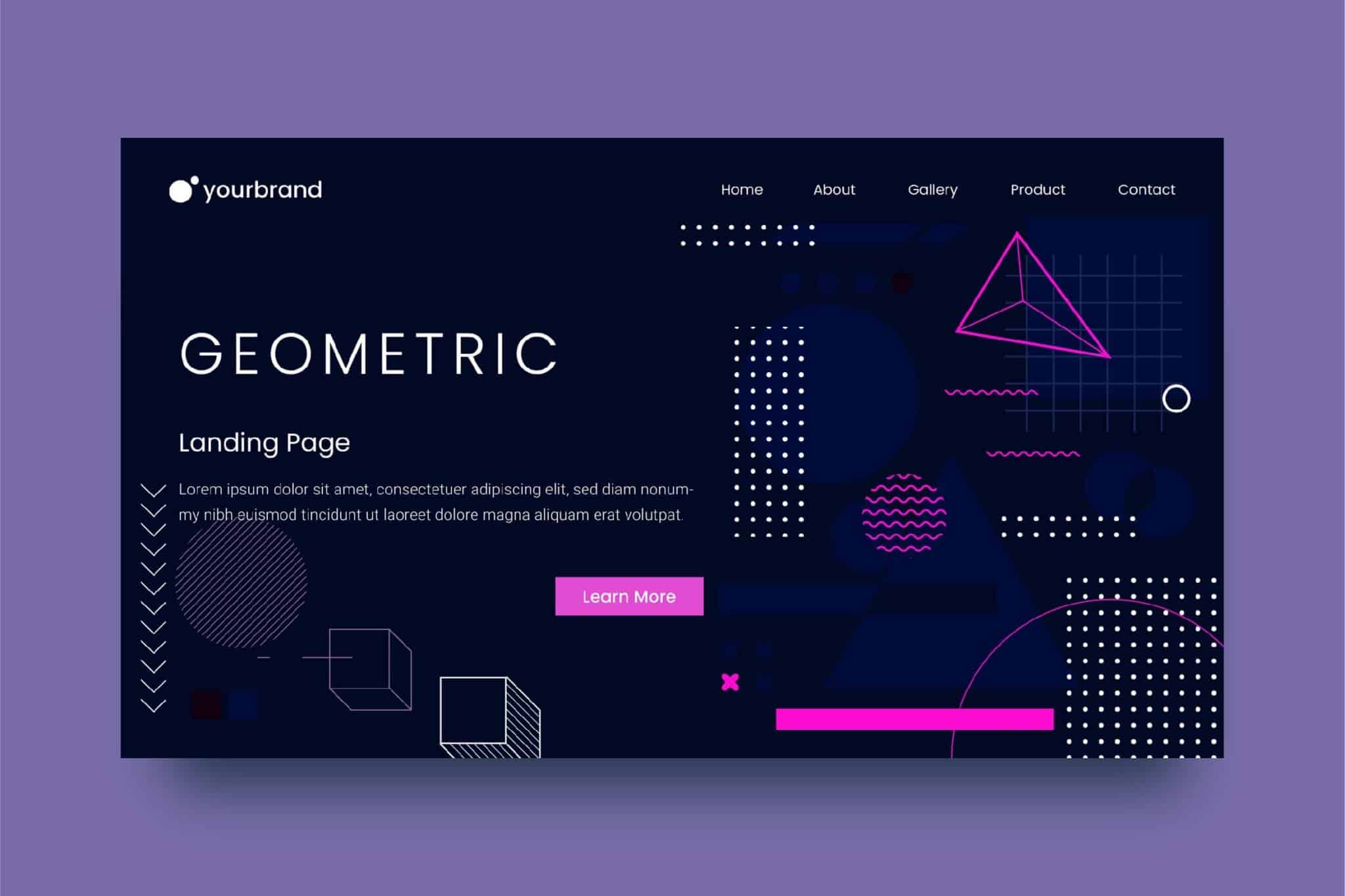 Abstract Background – Mathematic Style