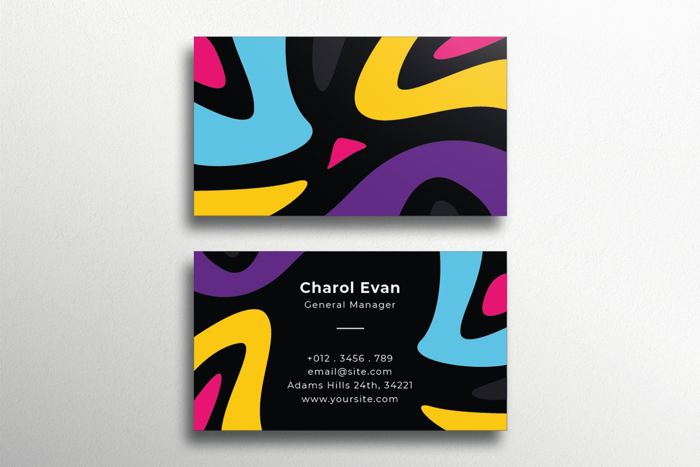 Abstract Design Business Card Abstract Design Business Card