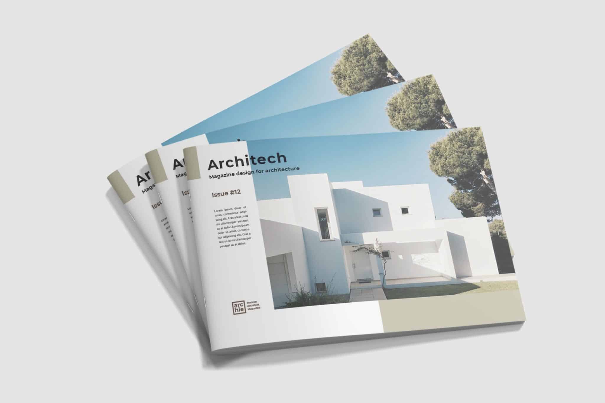 Architect Design Landscape Magazine how to create a custom magazine template - Architect Design Landscape Magazine