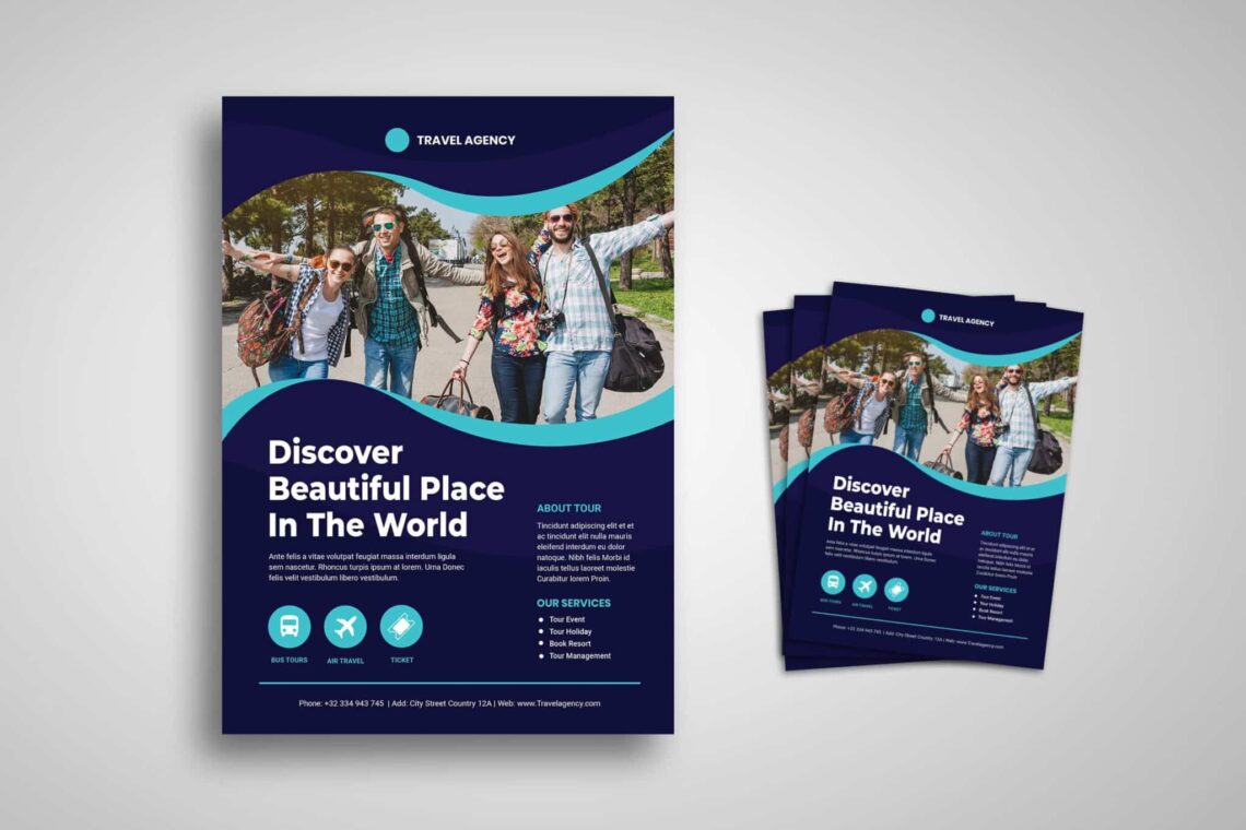 Beautiful Travel Agency Flyer