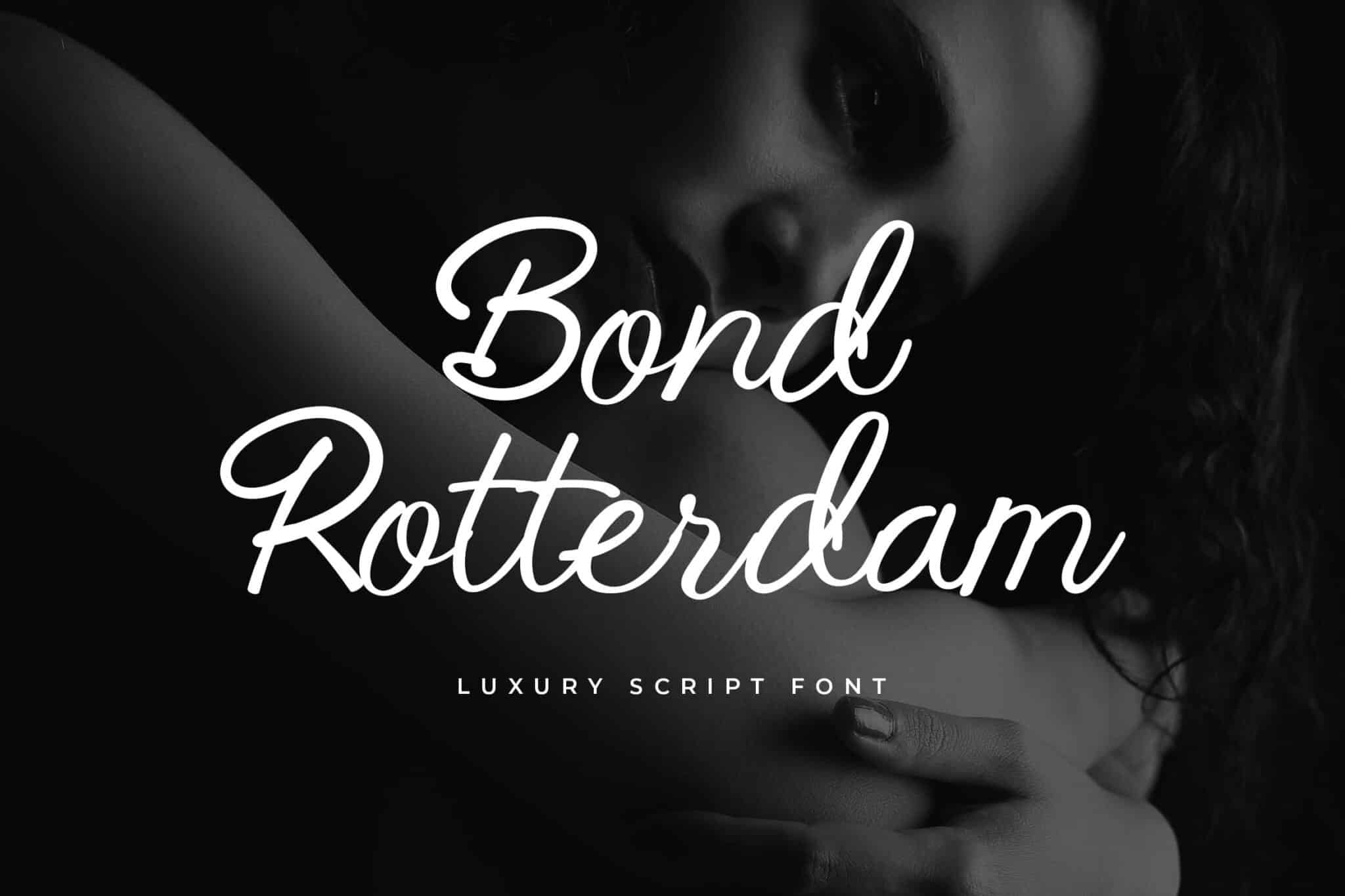 Bond Rotterdam Handwritten Font nice handwritten font - Bond Rotterdam Handwritten Font