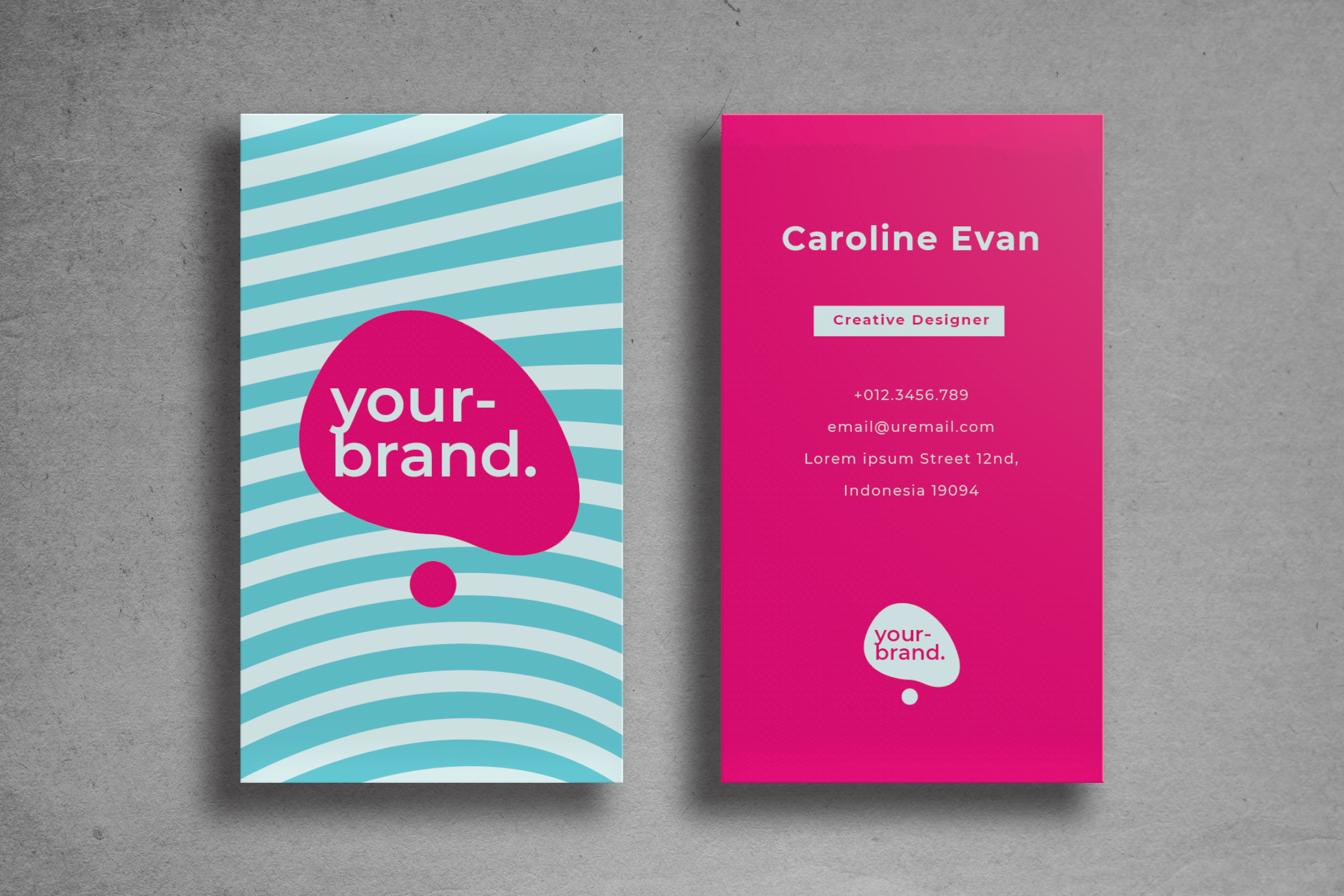 Business Card – Soft Fresh Template Business Card – Soft Fresh Template