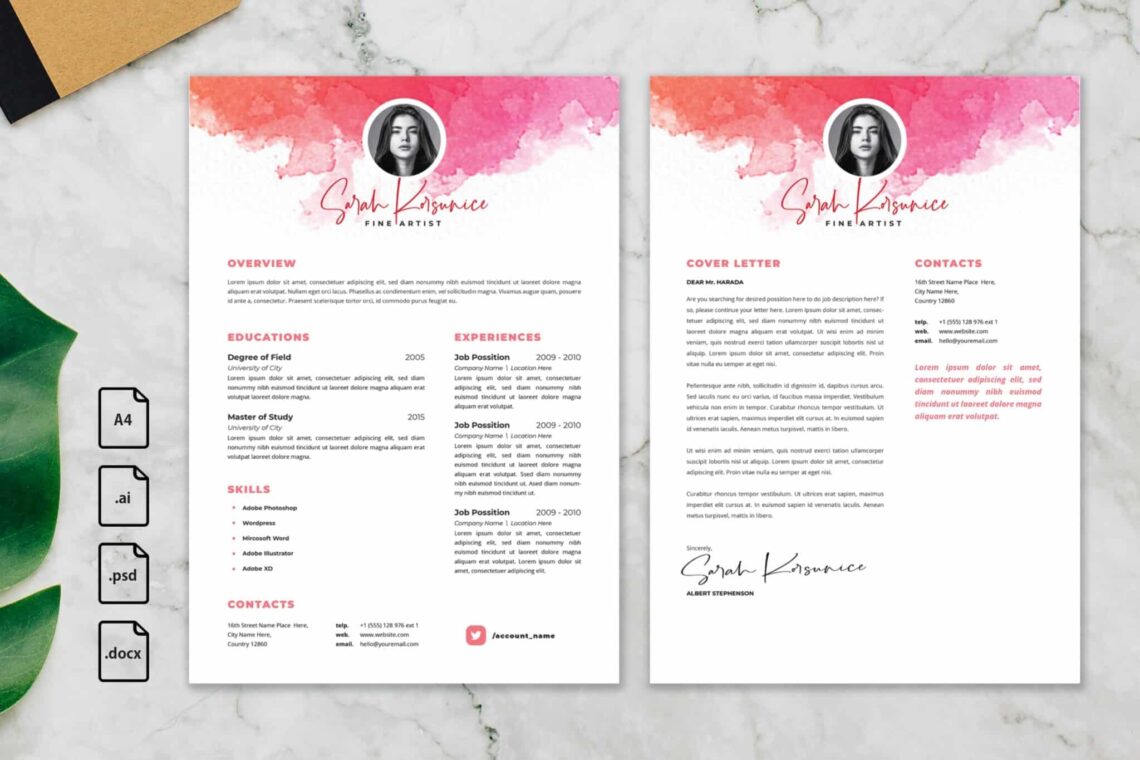CV Resume – Fine Artist Profile CV Resume – Fine Artist Profile
