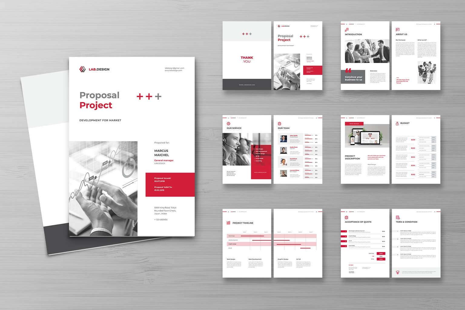 Digital Asset Service Proposal consulting proposal template - Digital Asset Service Proposal