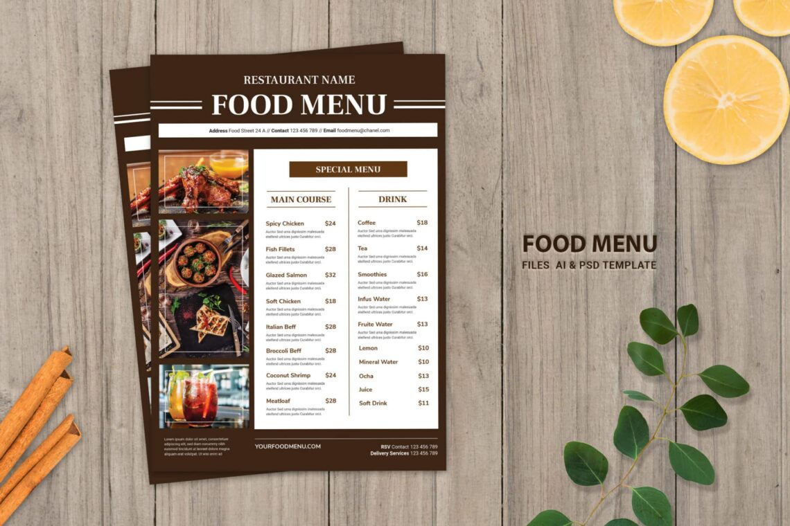 Family Restaurant Food Menu Family Restaurant Food Menu