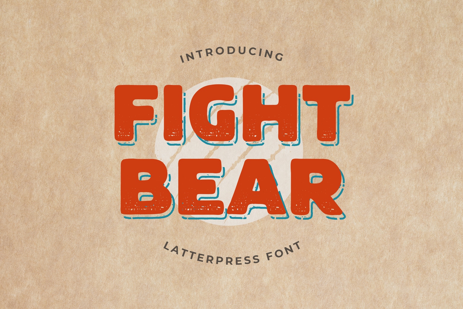 Fight Bear Display Typeface Font Fight Bear Display Typeface Font