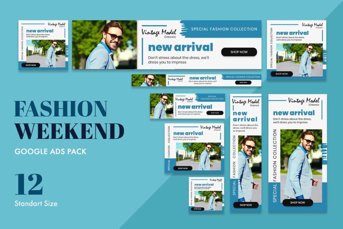 Google Ads Web Banner – Fashion Weekend Google Ads Web Banner – Fashion Weekend