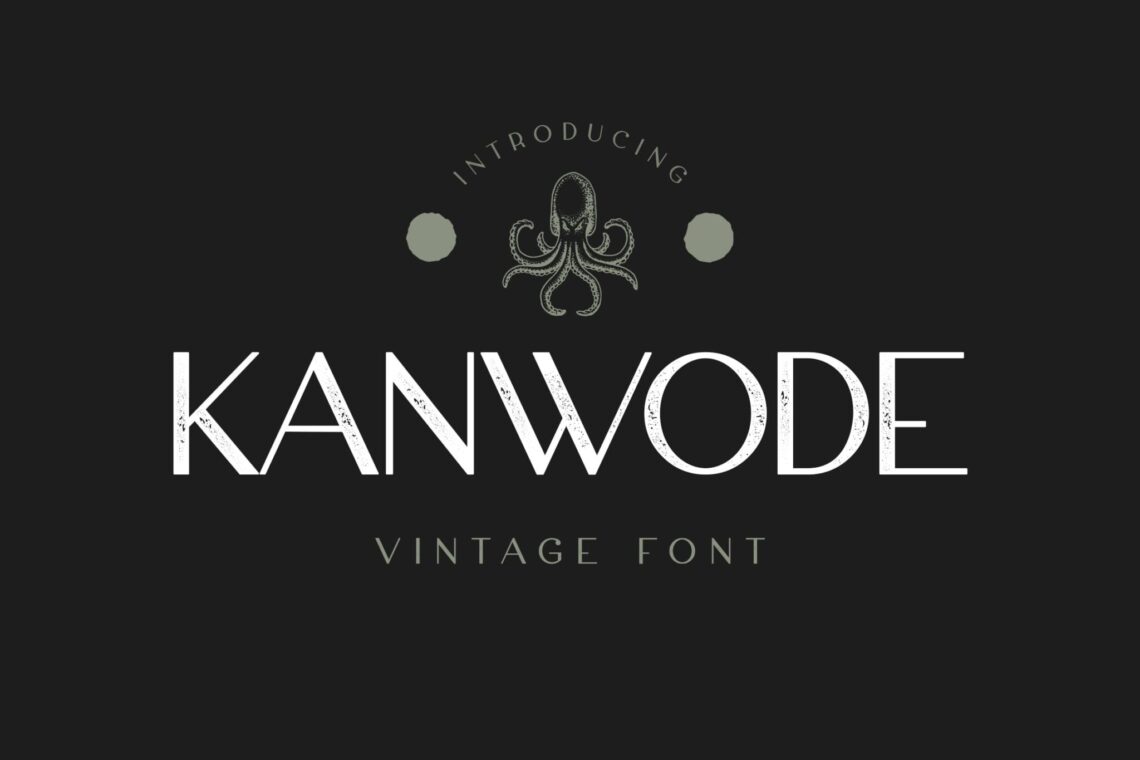 Kanwode Sans Serif Display Font 1 Kanwode Sans Serif Display Font