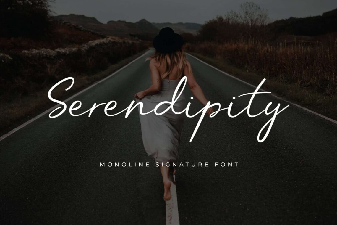 Serendipity Handwritten Font Serendipity Handwritten Font