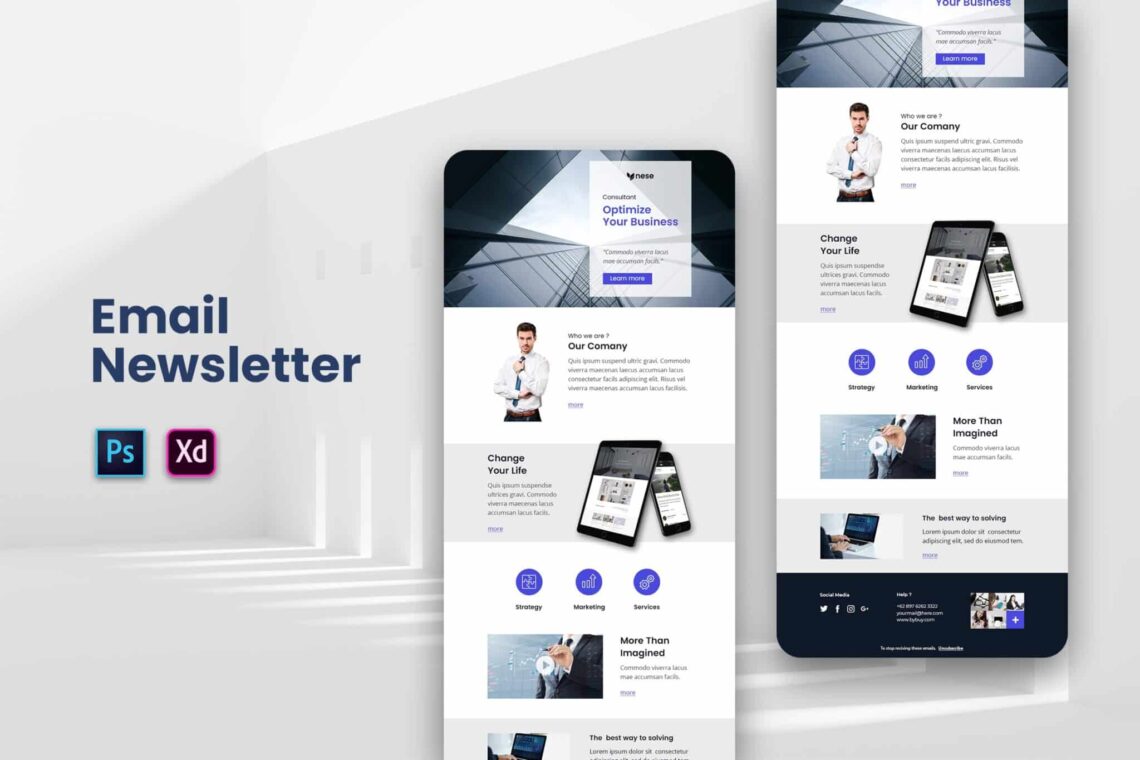 Business Marketing – Email Newsletter Business Marketing – Email Newsletter