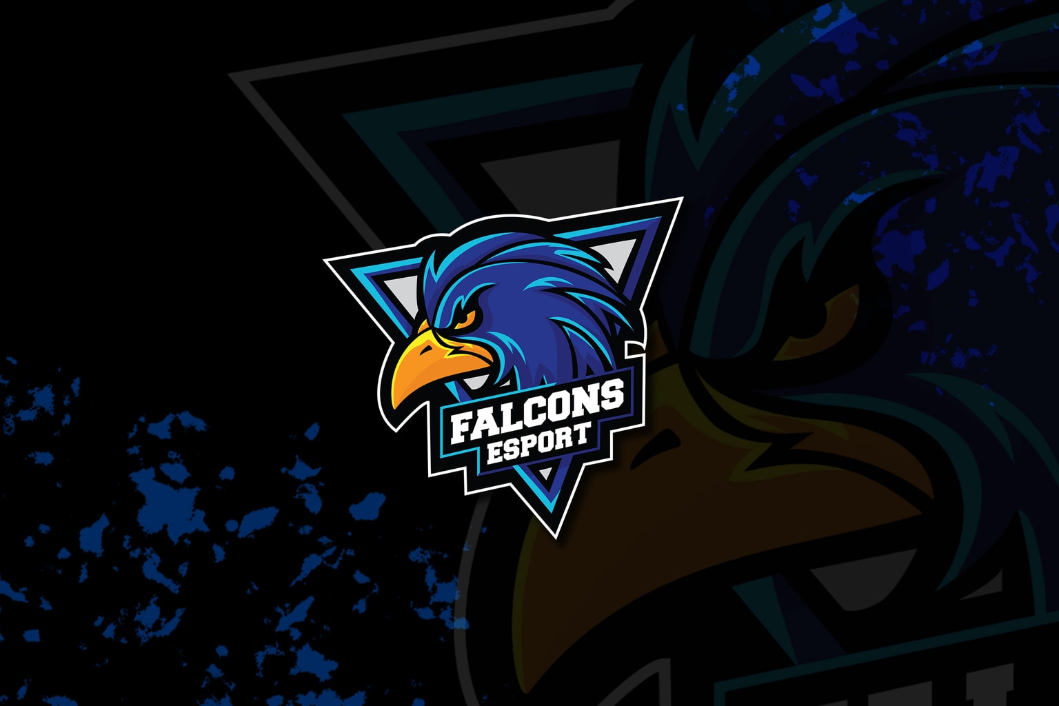 Esport Logo – Mighty Falcon Esport Logo – Mighty Falcon