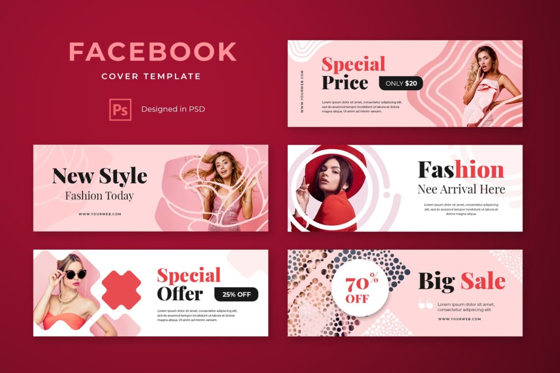 Facebook Cover – Blush Fashion