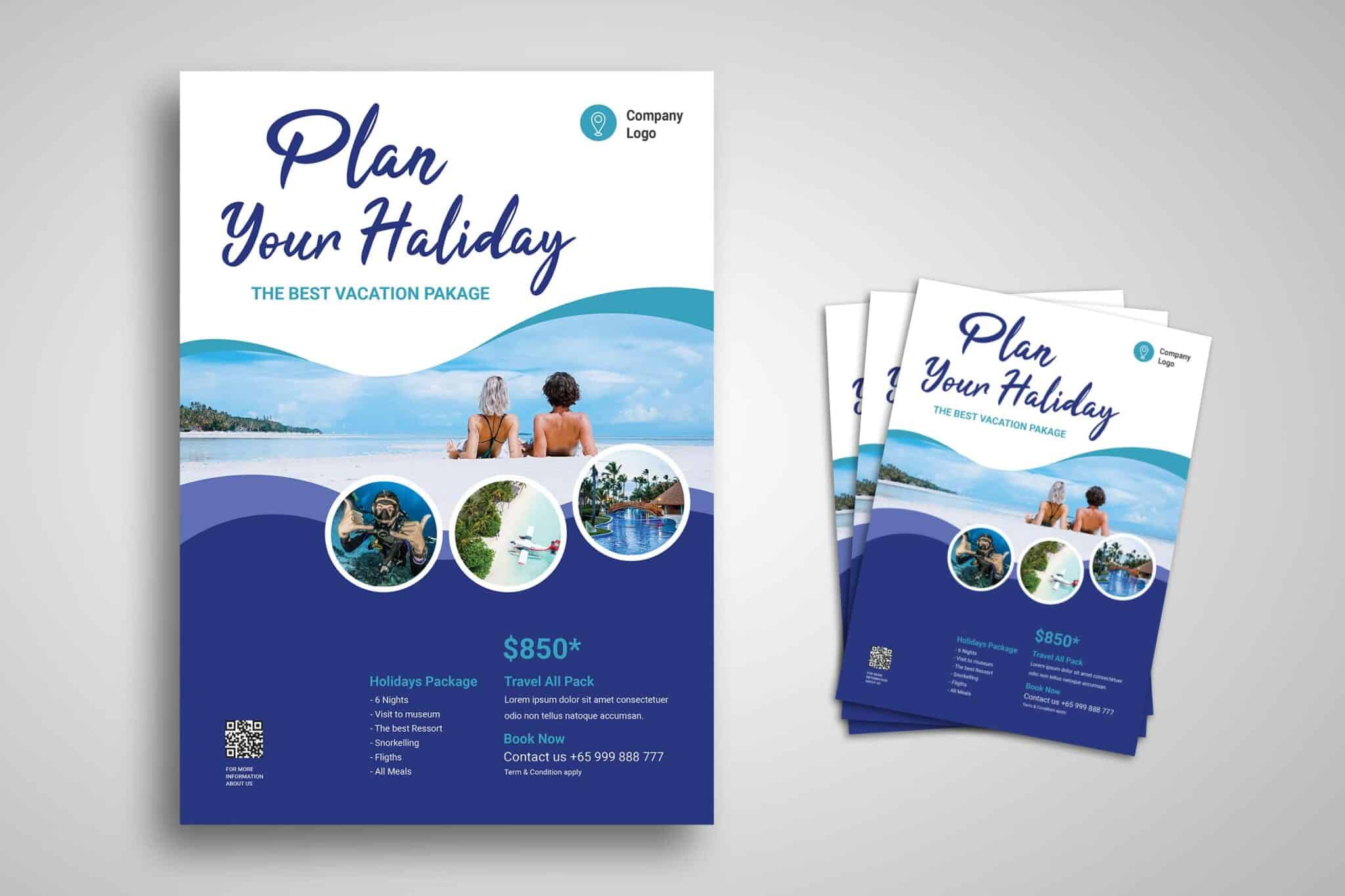 Flyer Template – Holiday Package