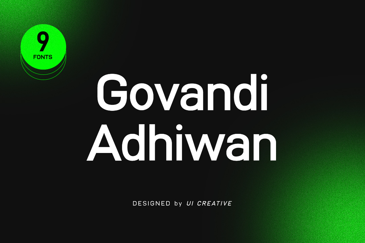 Govandi Adhiwan Sans Serif Font Family Govandi Adhiwan Sans Serif Font Family