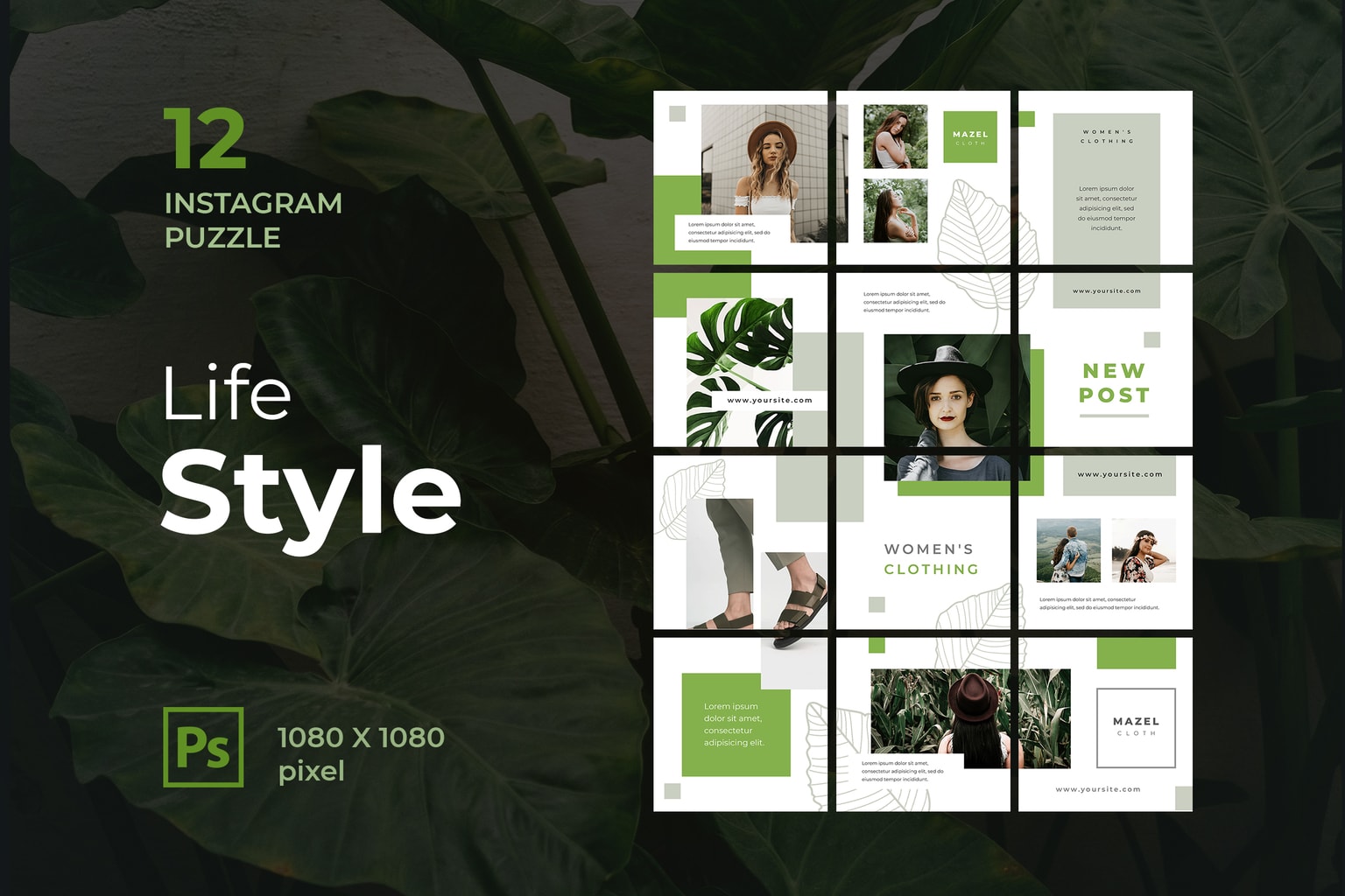 Instagram Puzzle – Nature Style Instagram Puzzle – Nature Style