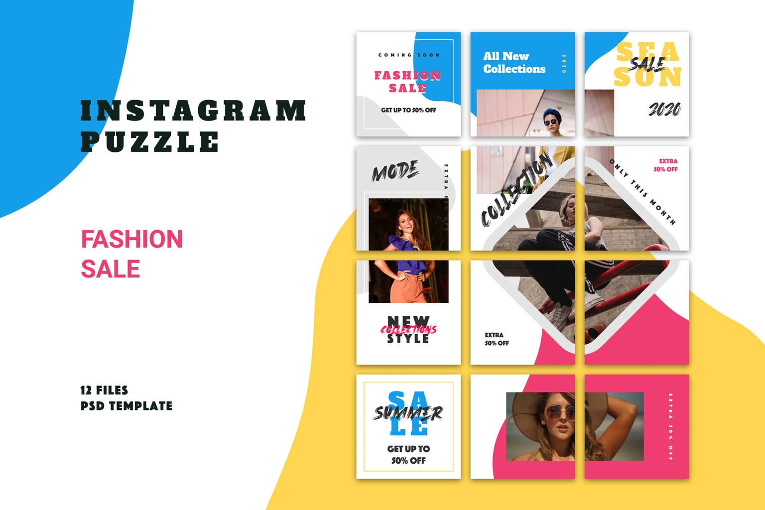 Instagram Puzzle – Summer Sale Collection Instagram Puzzle – Summer Sale Collection
