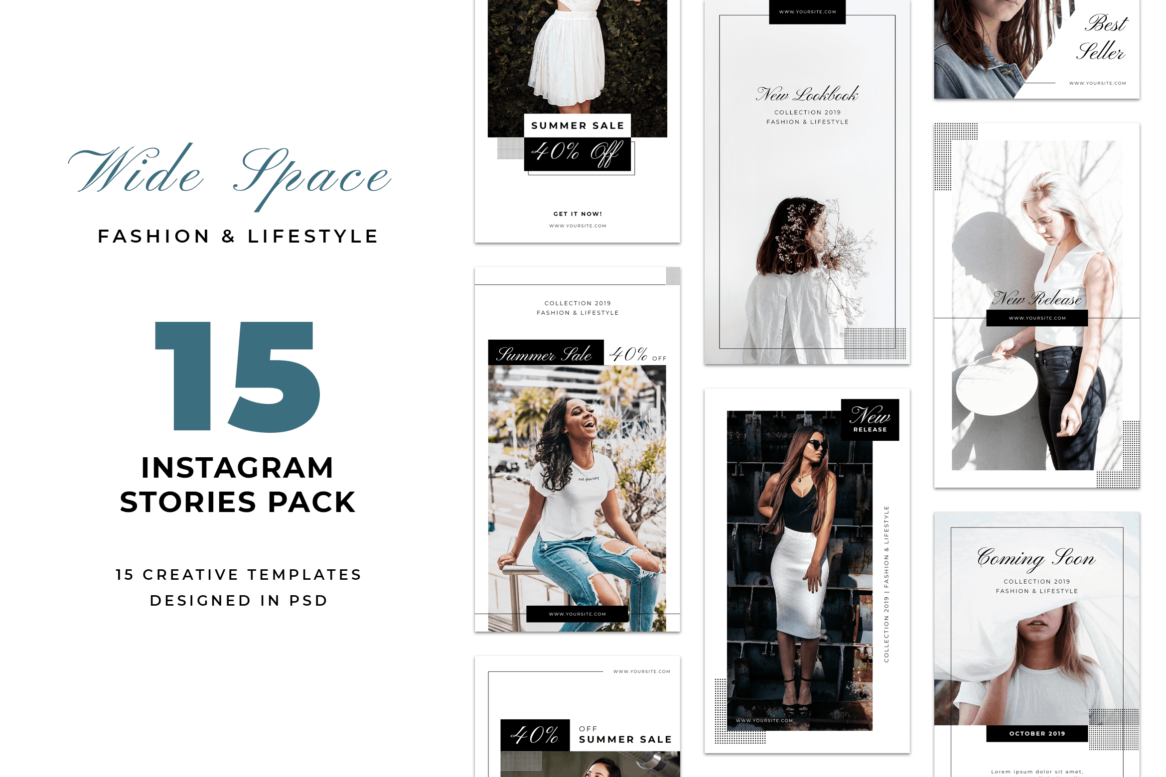Instagram Stories – White Fashion Theme Instagram Stories – White Fashion Theme
