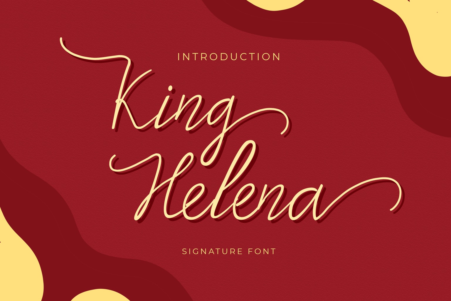 King Helena Script Handwritten Monoline Font King Helena Script Handwritten Monoline Font - romantic cursive fonts