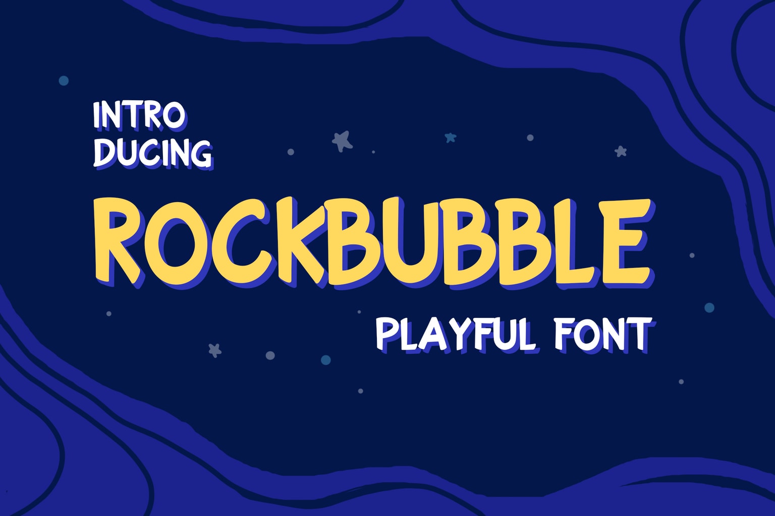 Rockbubble Sans Serif Font Rockbubble Sans Serif Font