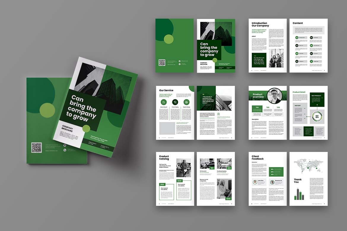 Green Company Modern Brochure