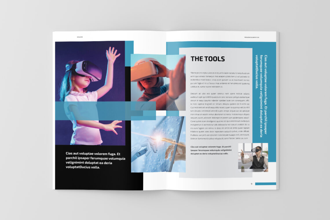 Magazine Template – Technology Inovation - UI Creative