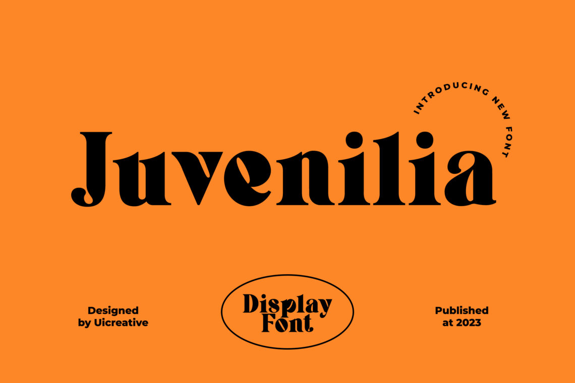 Juvenilia Modern Display Serif Font