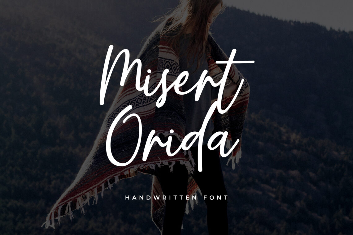 Misert Orida Signature Font - Best Eid al Adha Font