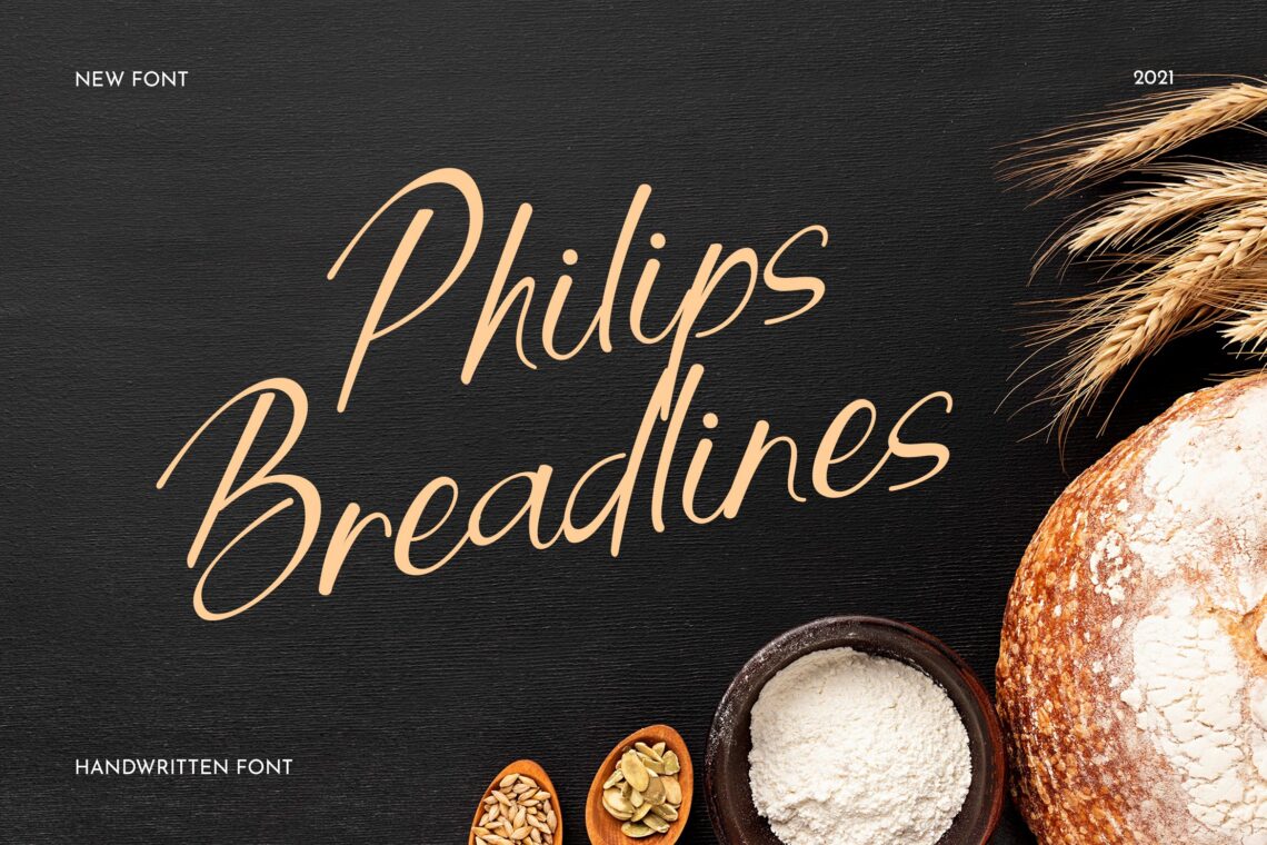 Philips Breadlines Handwritten Font