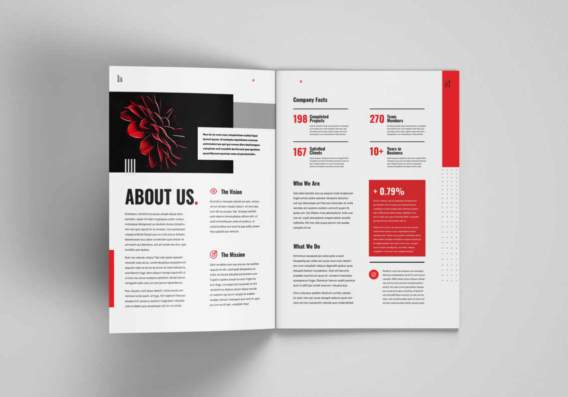 A4 Brochure Mockup 4 4 Scaled