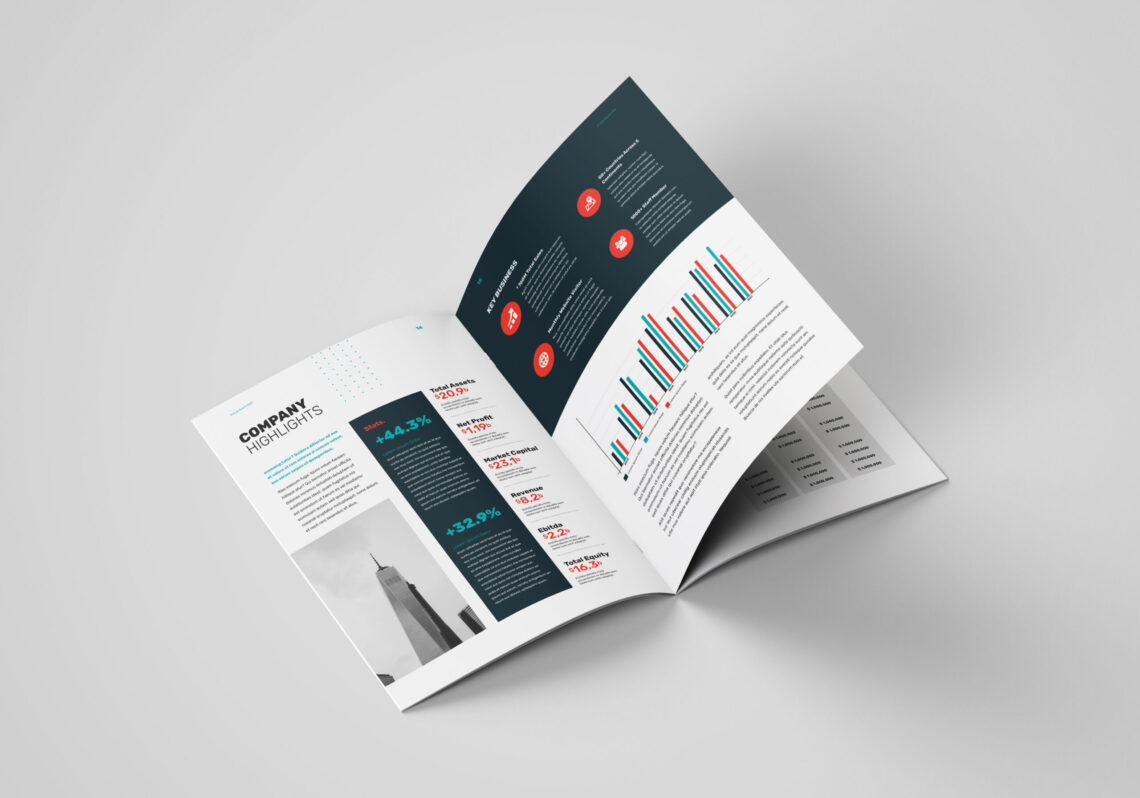 A4 Brochure Mockup 7 1 Scaled