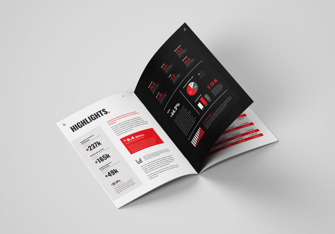 A4 Brochure Mockup 7 3 Scaled