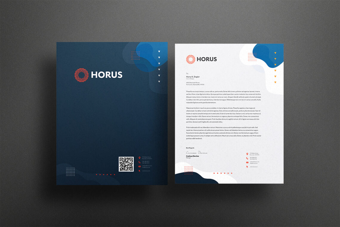 Letterhead Mockup 4