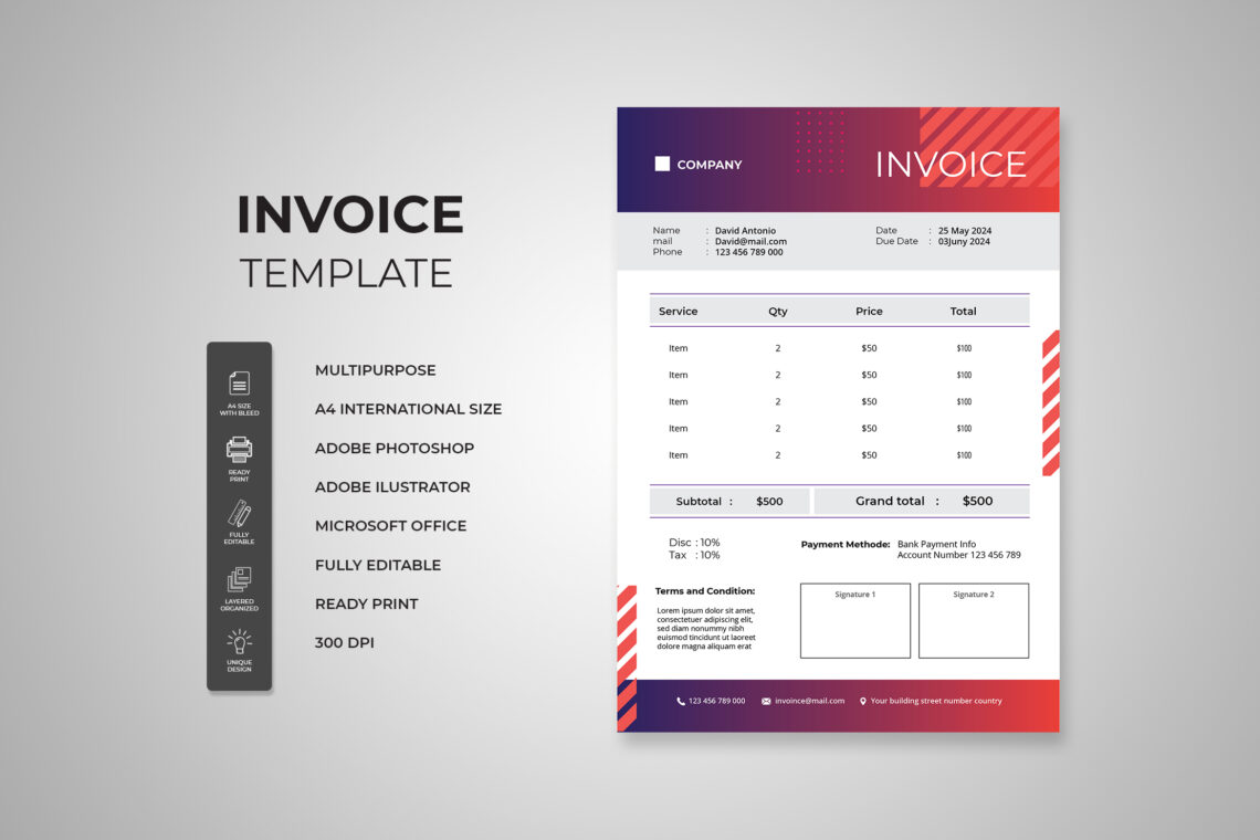 Preview Invoice