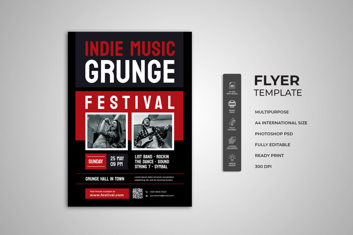 Indie Music Fest Flyer