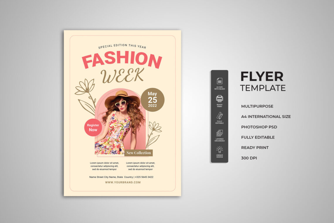Special Edition Fashion Week Flyer