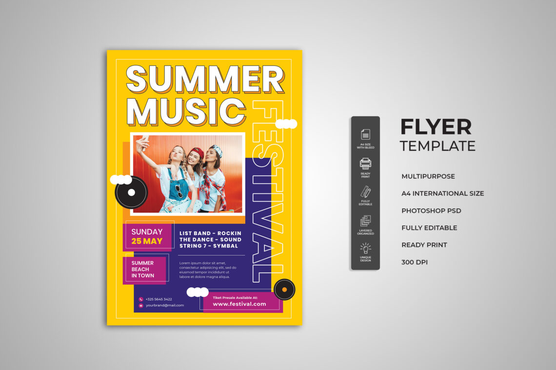 Summer Music Fest Flyer