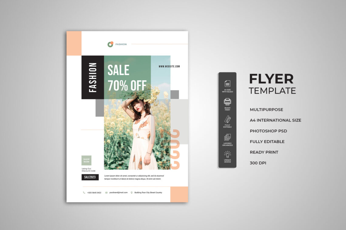 Women Fashion Sale Flyer