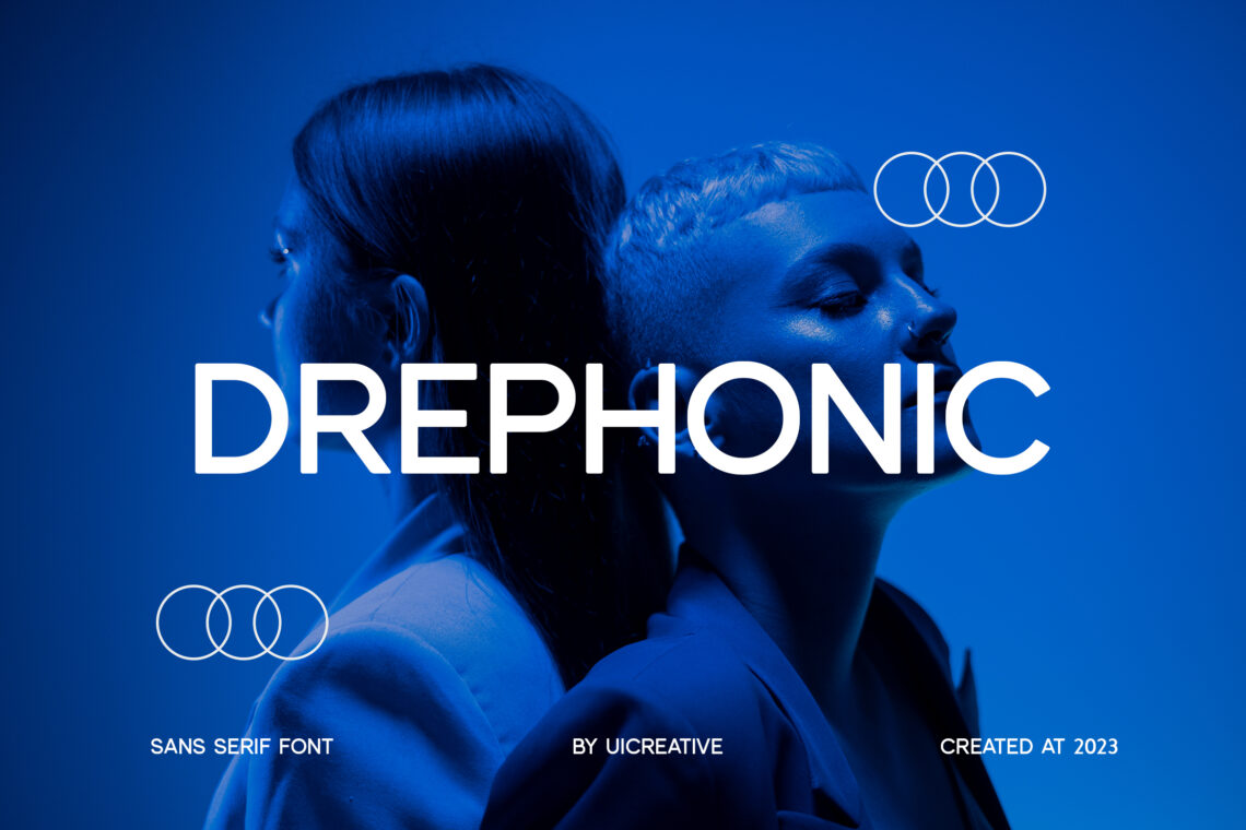 DREPHONIC Modern Sans Serif Font