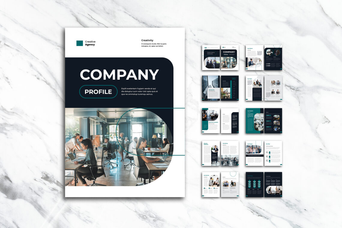 Green Modern Corporate Company Profile