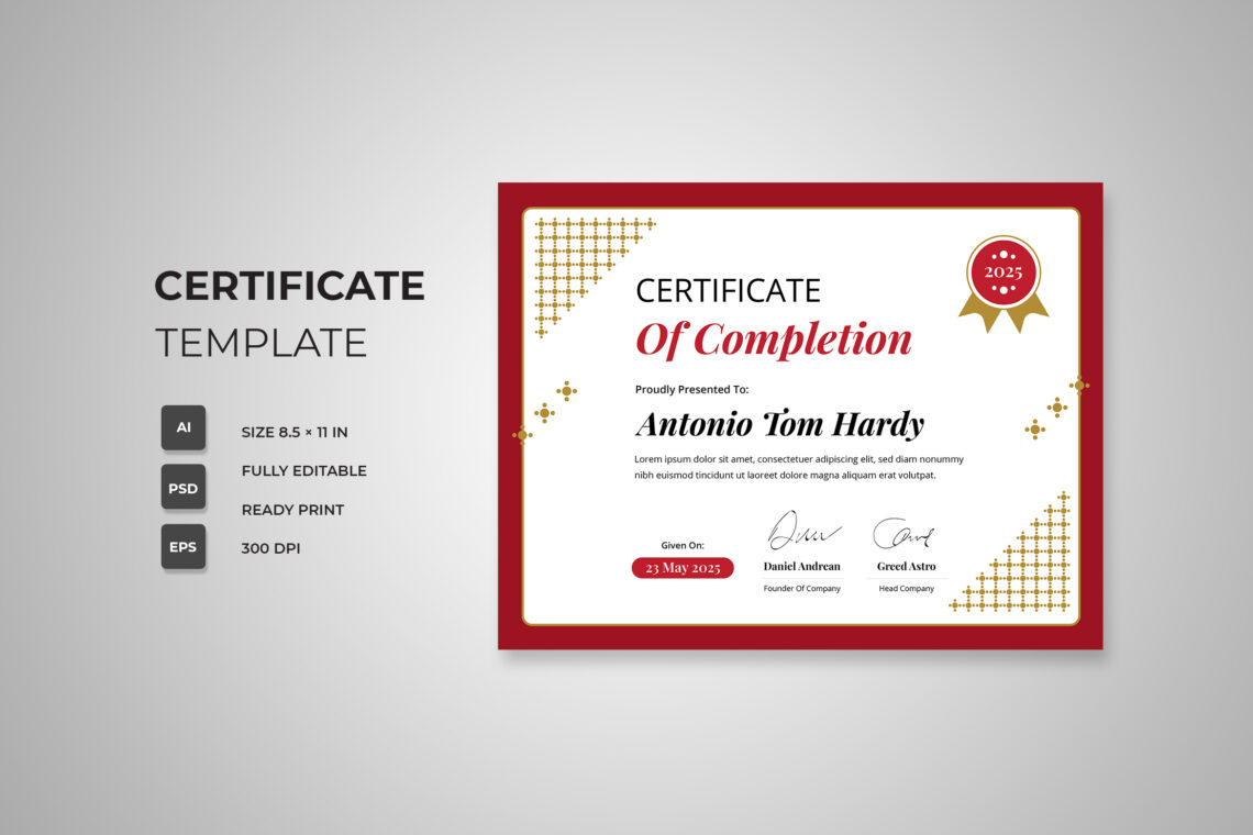 Preview Certificate 19