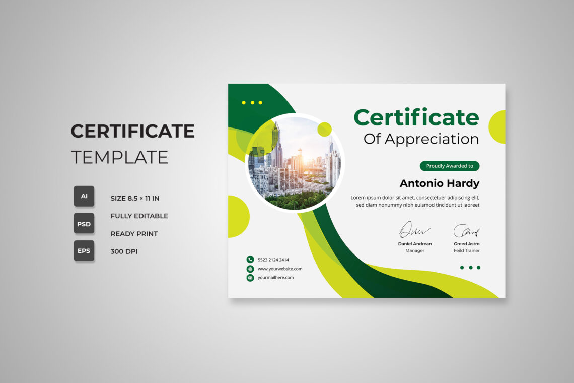 Preview Certificate 20