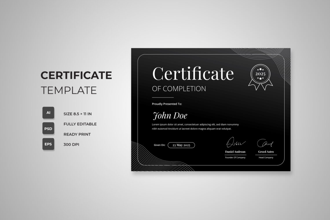 Preview Certificate 22