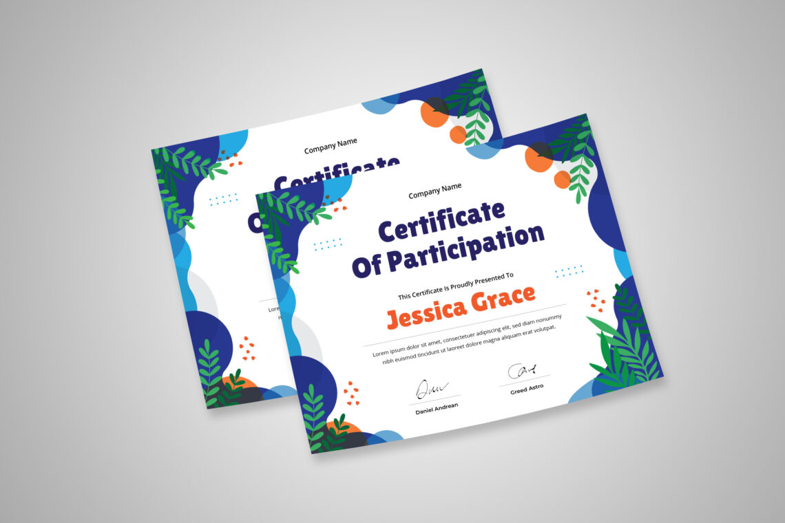 Preview Certificate A 13
