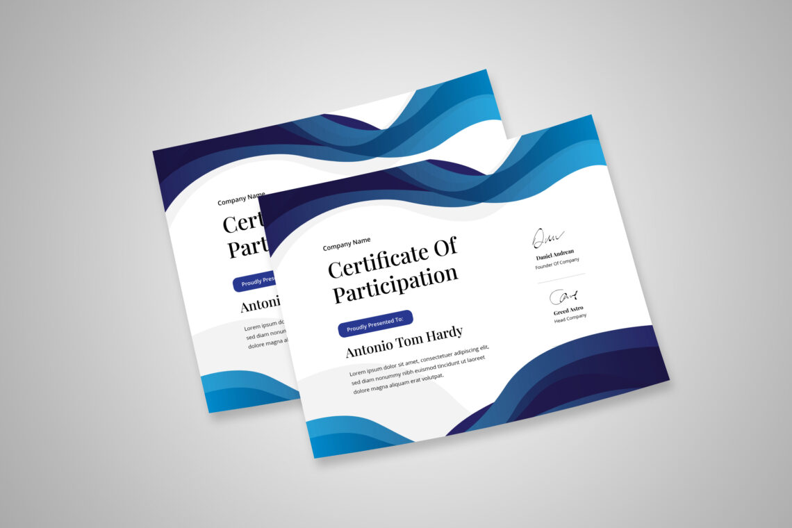 Preview Certificate A 14