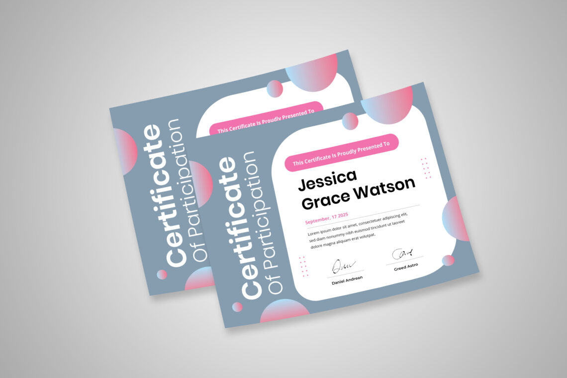 Preview Certificate A 16