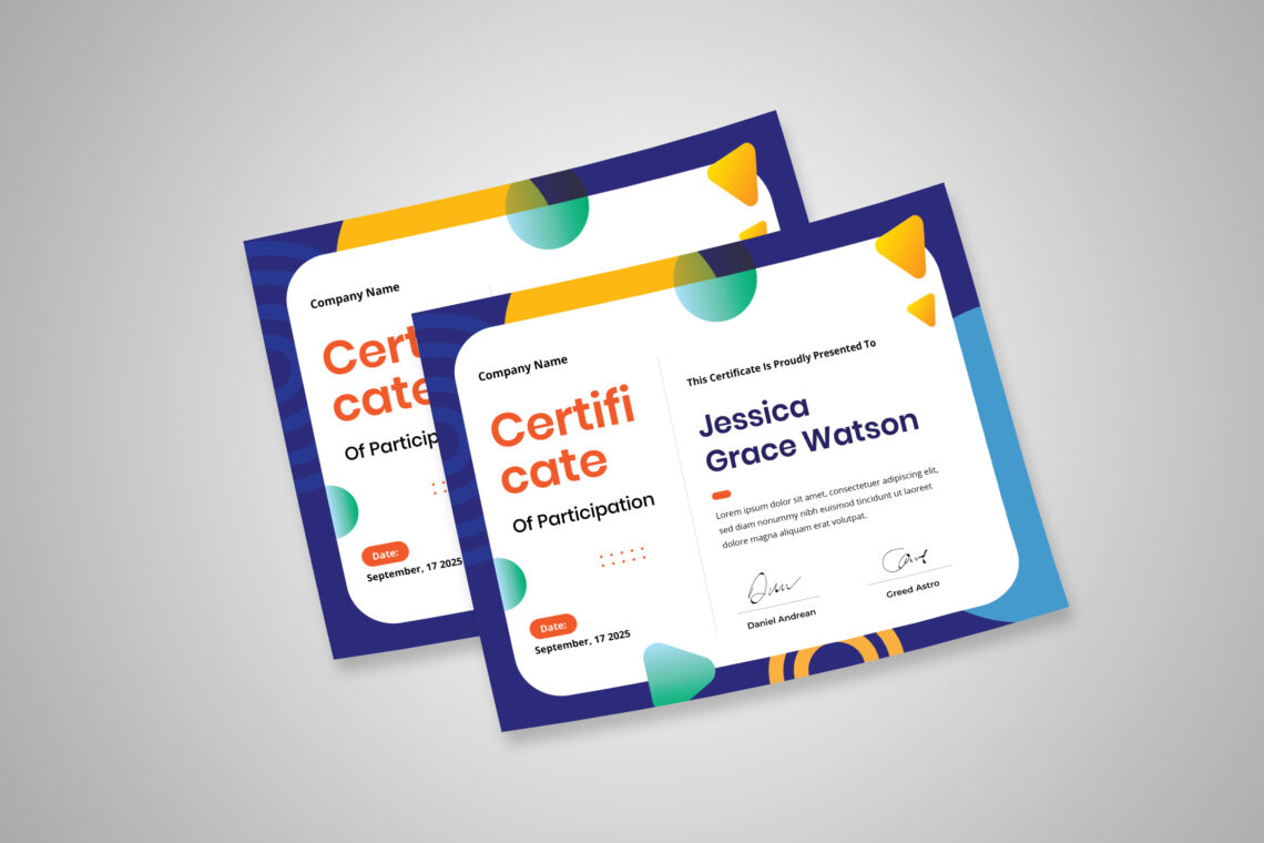 Preview Certificate A 17