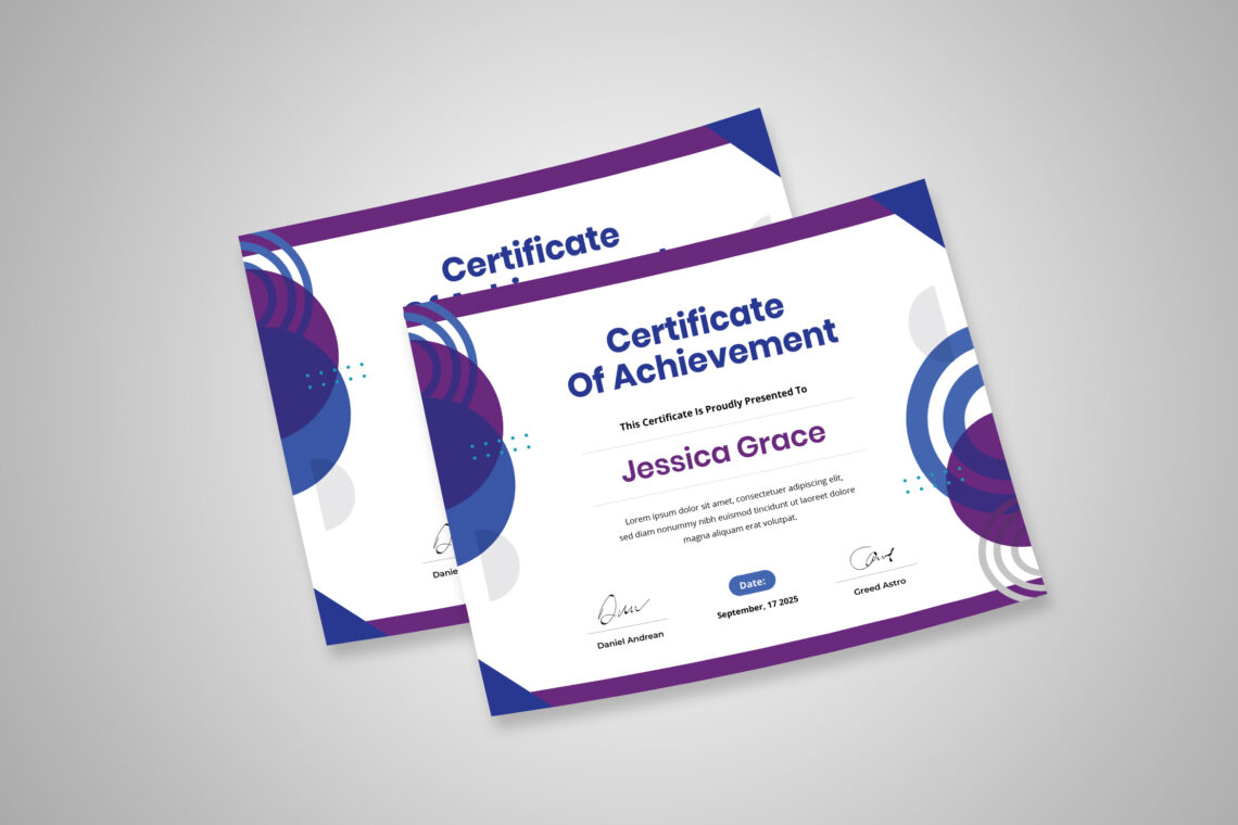 Preview Certificate A 18