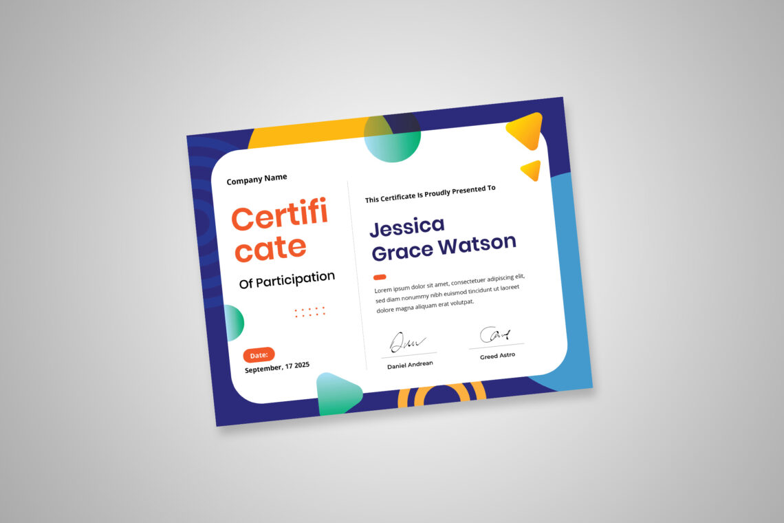 Preview Certificate B 16