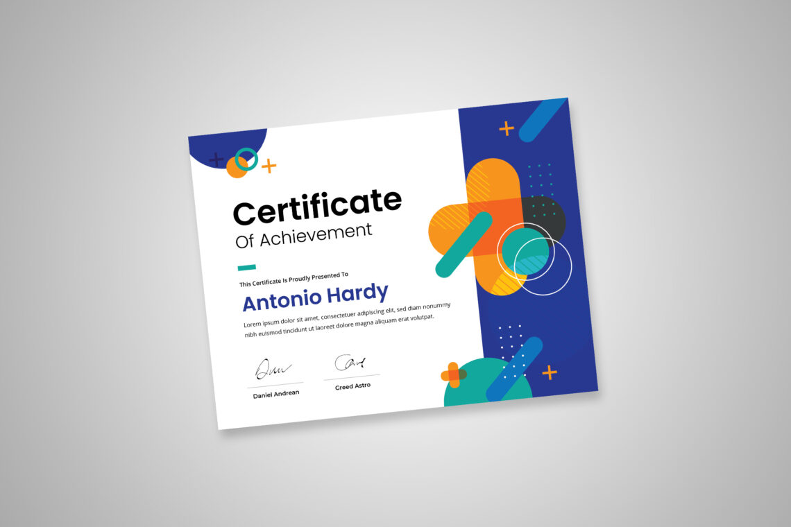 Preview Certificate B 5
